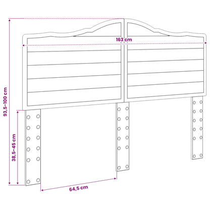 Headboard White Engineered wood