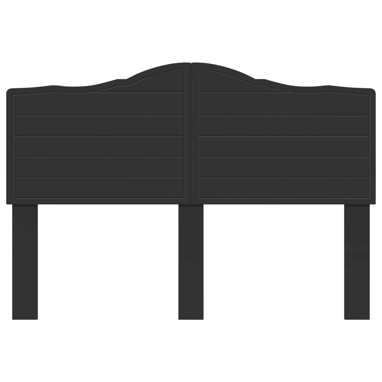 Headboard Black Oak Engineered wood