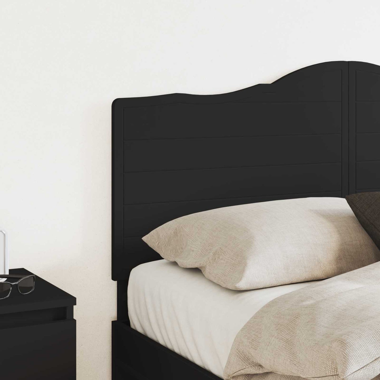 Headboard Black Oak Engineered wood