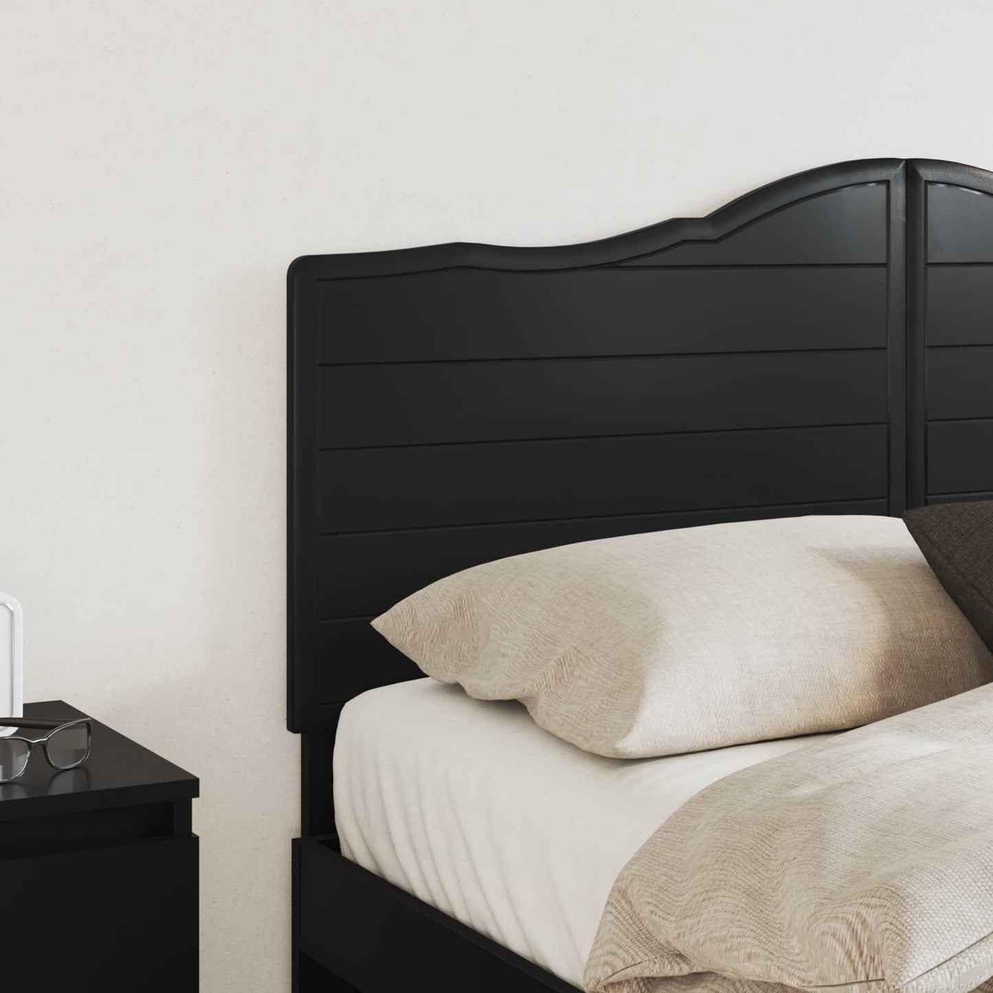 Headboard Black Oak Engineered wood
