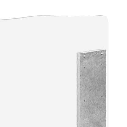 Headboard Concrete Grey Engineered wood