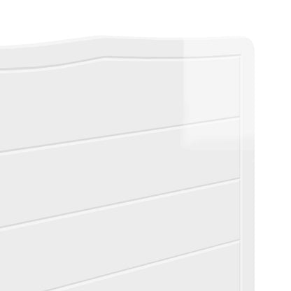Headboard Gloss White Engineered wood