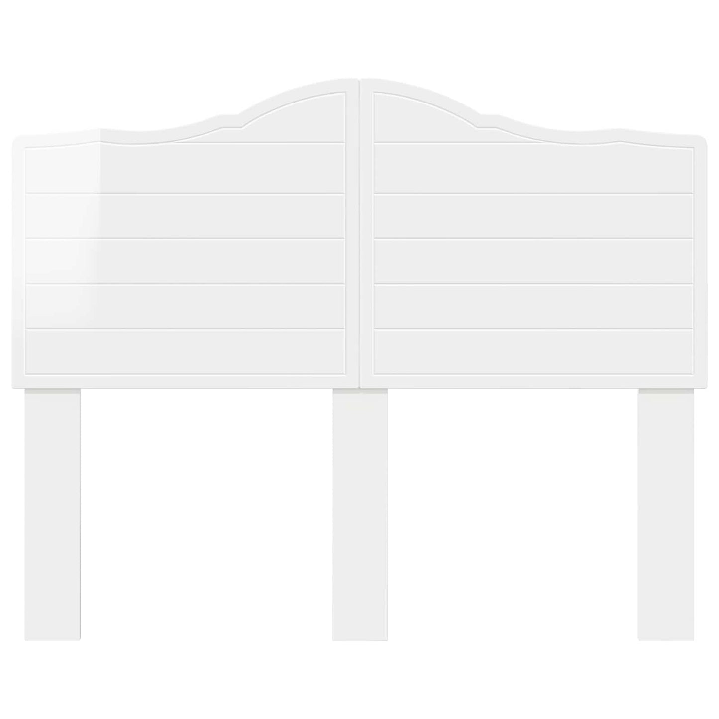 Headboard Gloss White Engineered wood