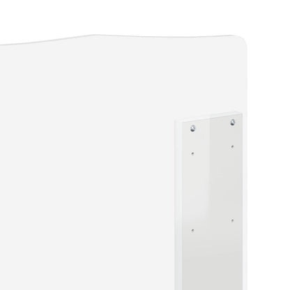 Headboard Gloss White Engineered wood