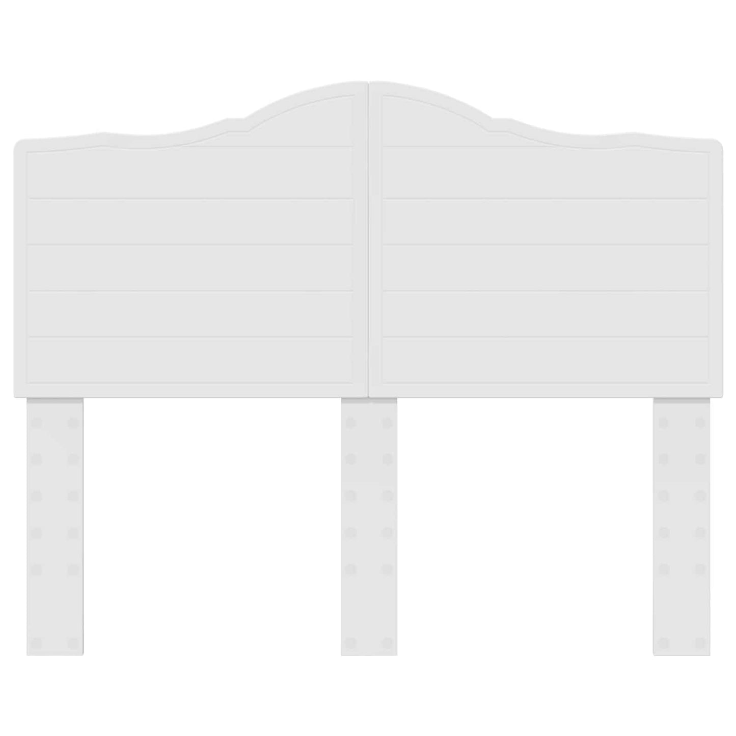 Headboard Gloss White Engineered wood