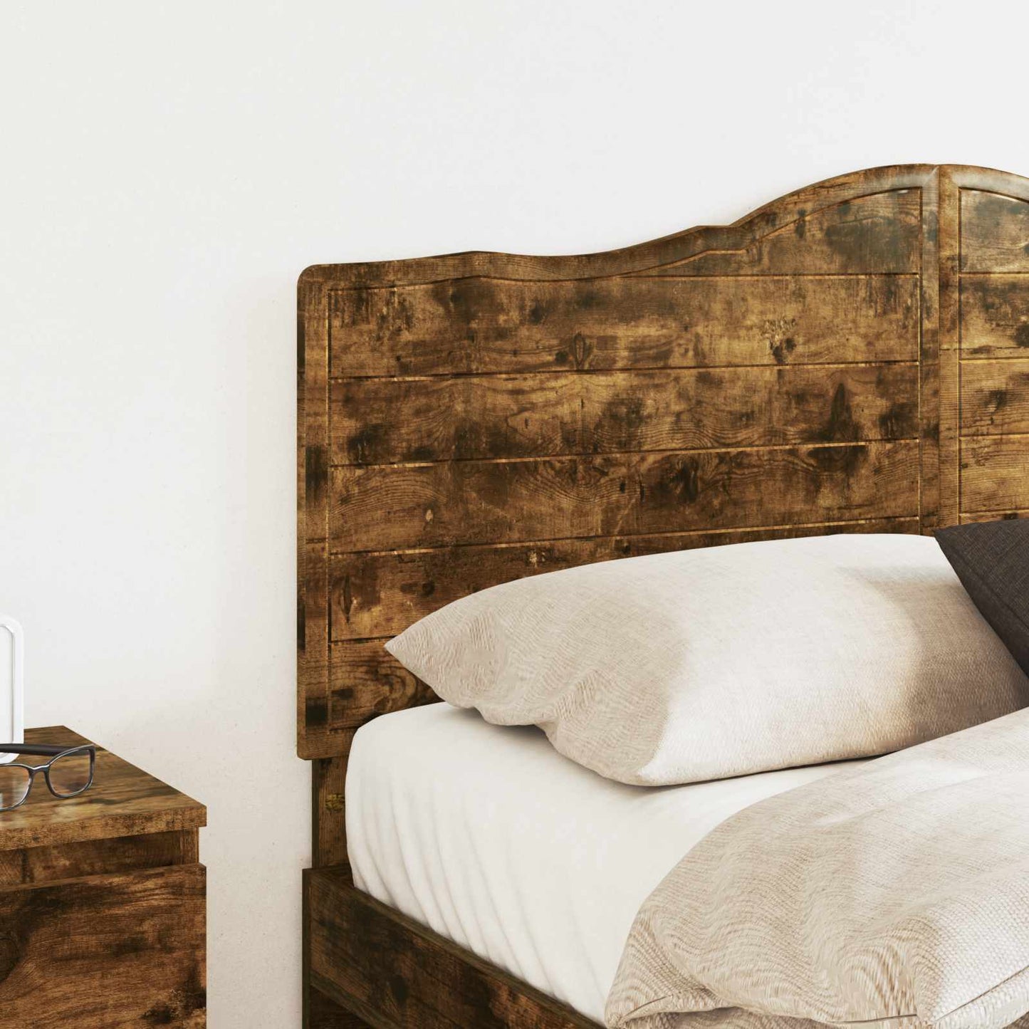 Headboard Smoked Oak Engineered wood
