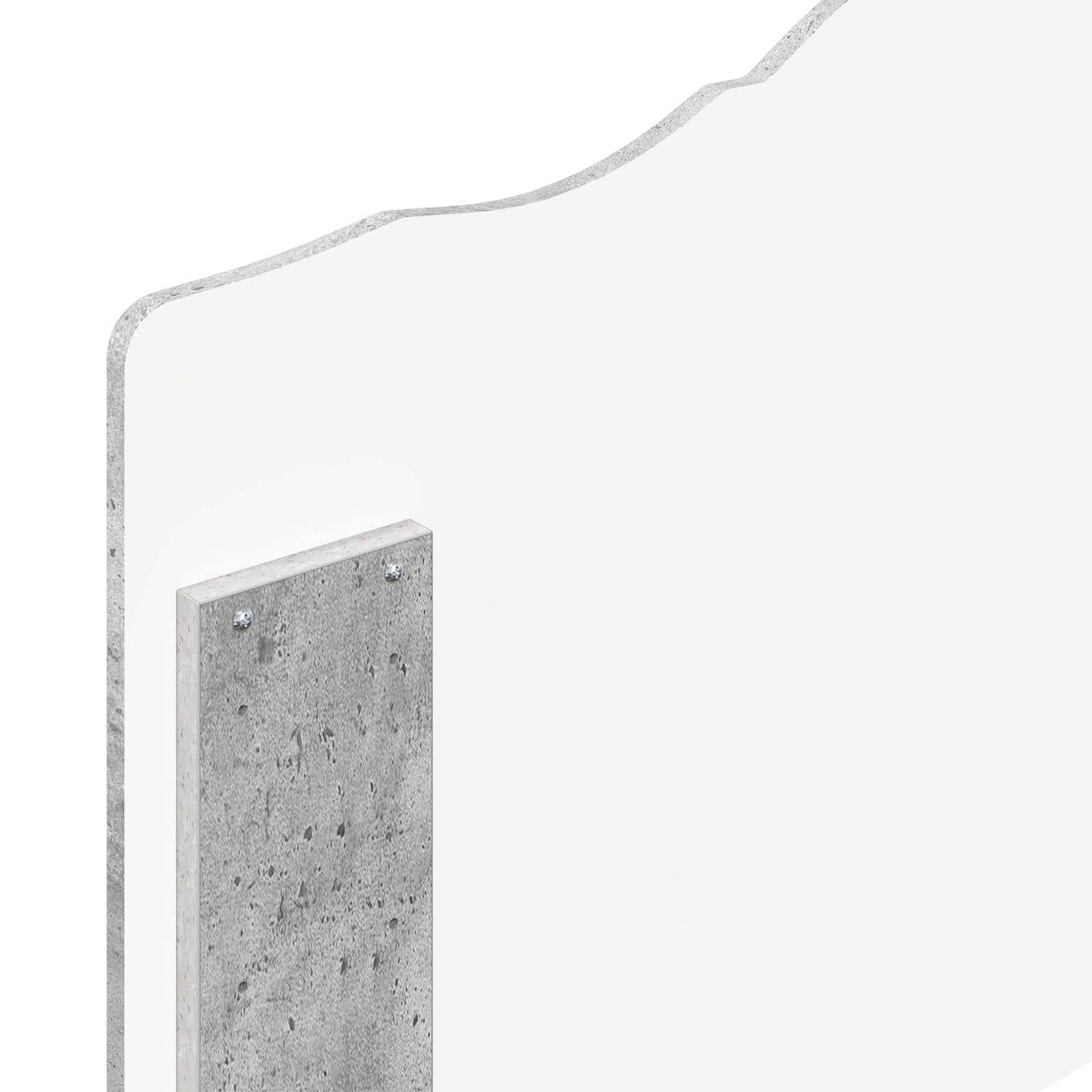 Headboard Concrete Grey Engineered wood