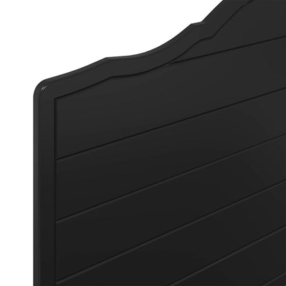 Headboard Black Oak Engineered wood