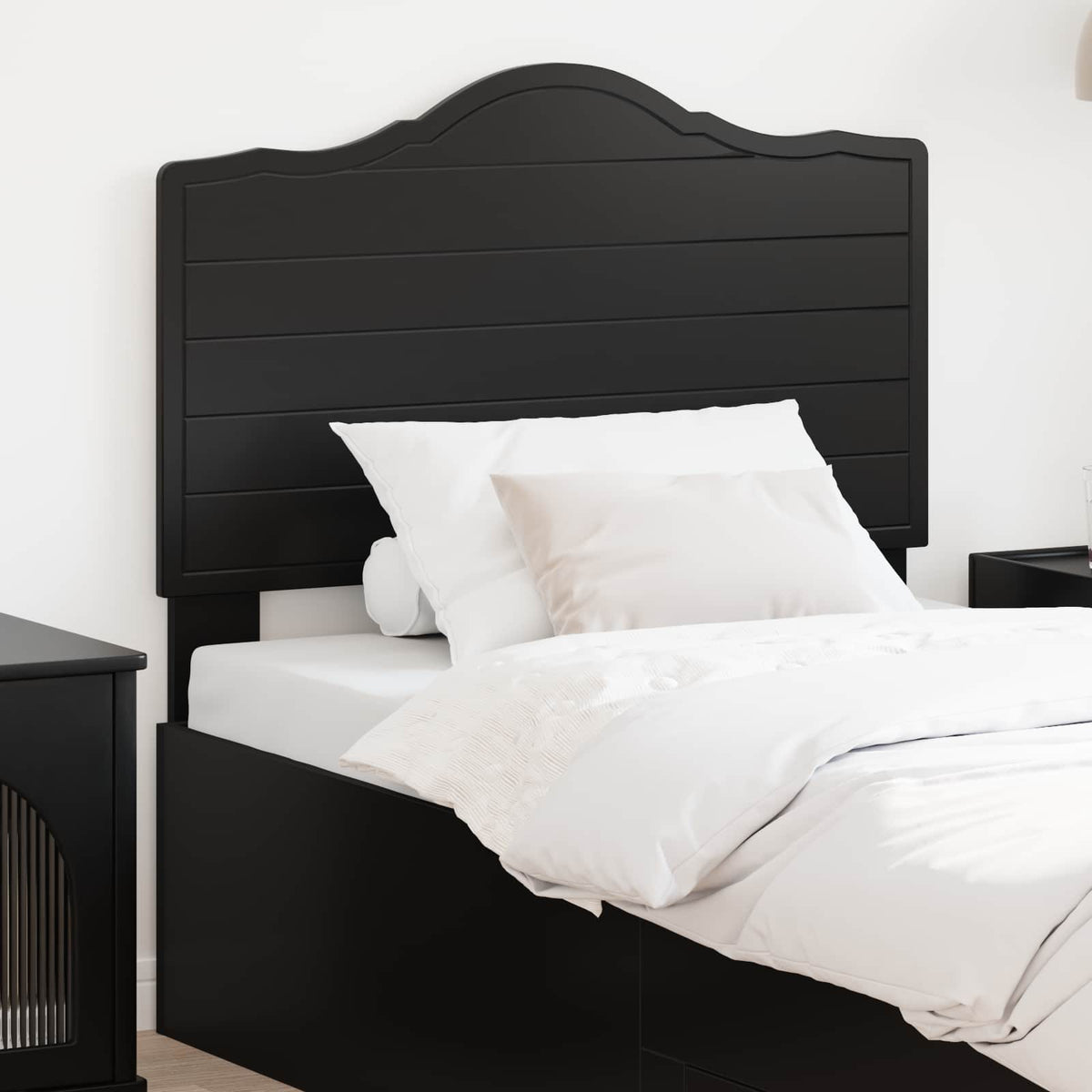 Headboard Black Oak Engineered wood