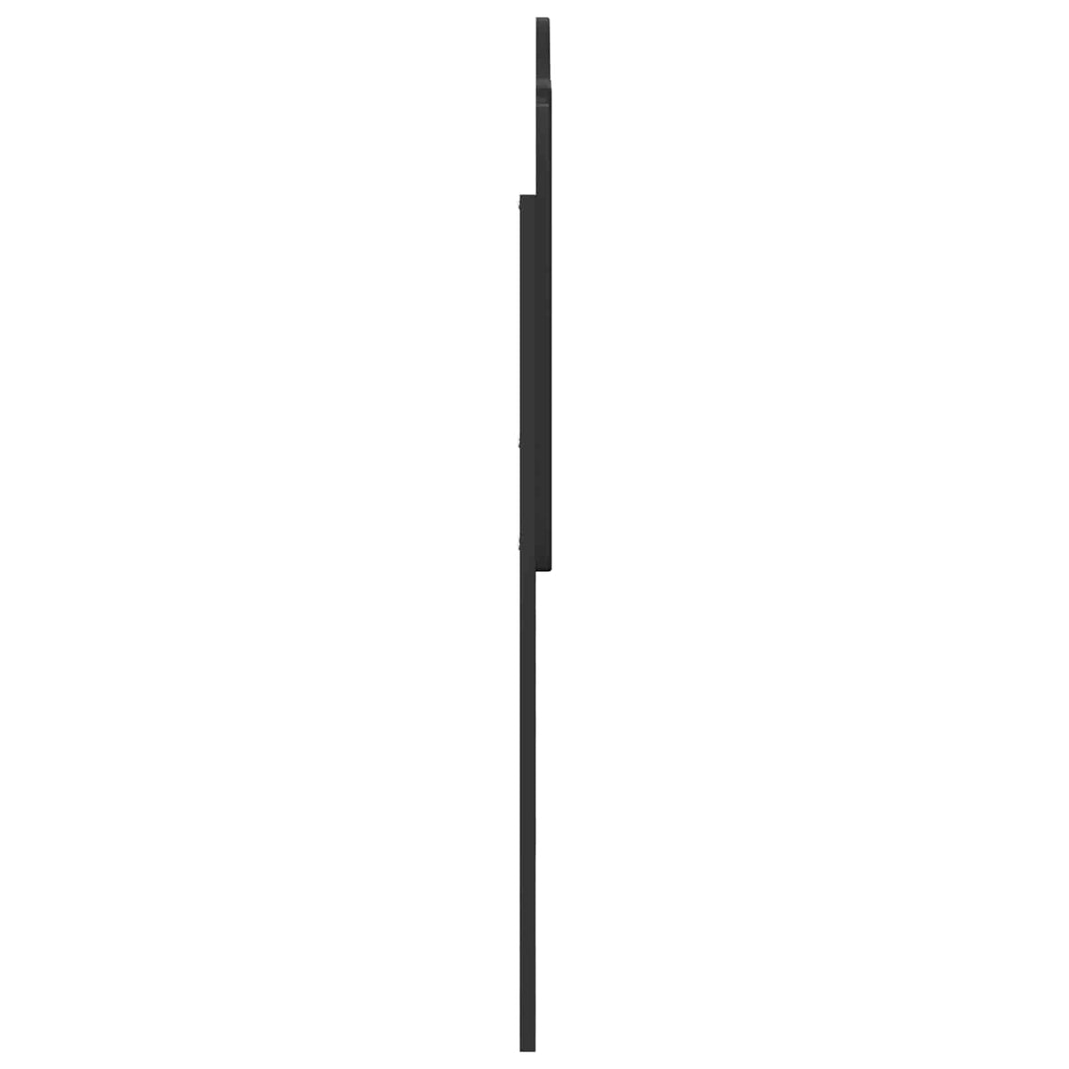 Headboard Black Oak Engineered wood