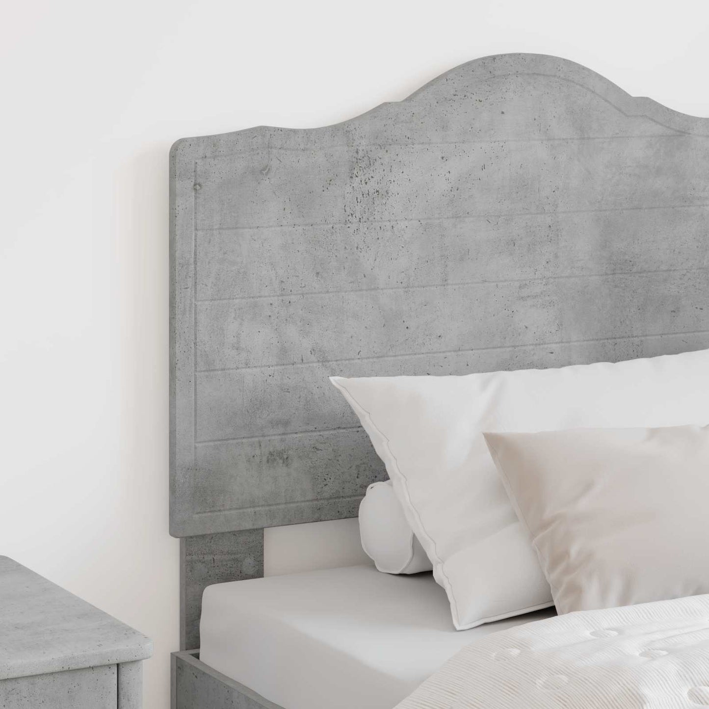 Headboard Concrete Grey Engineered wood