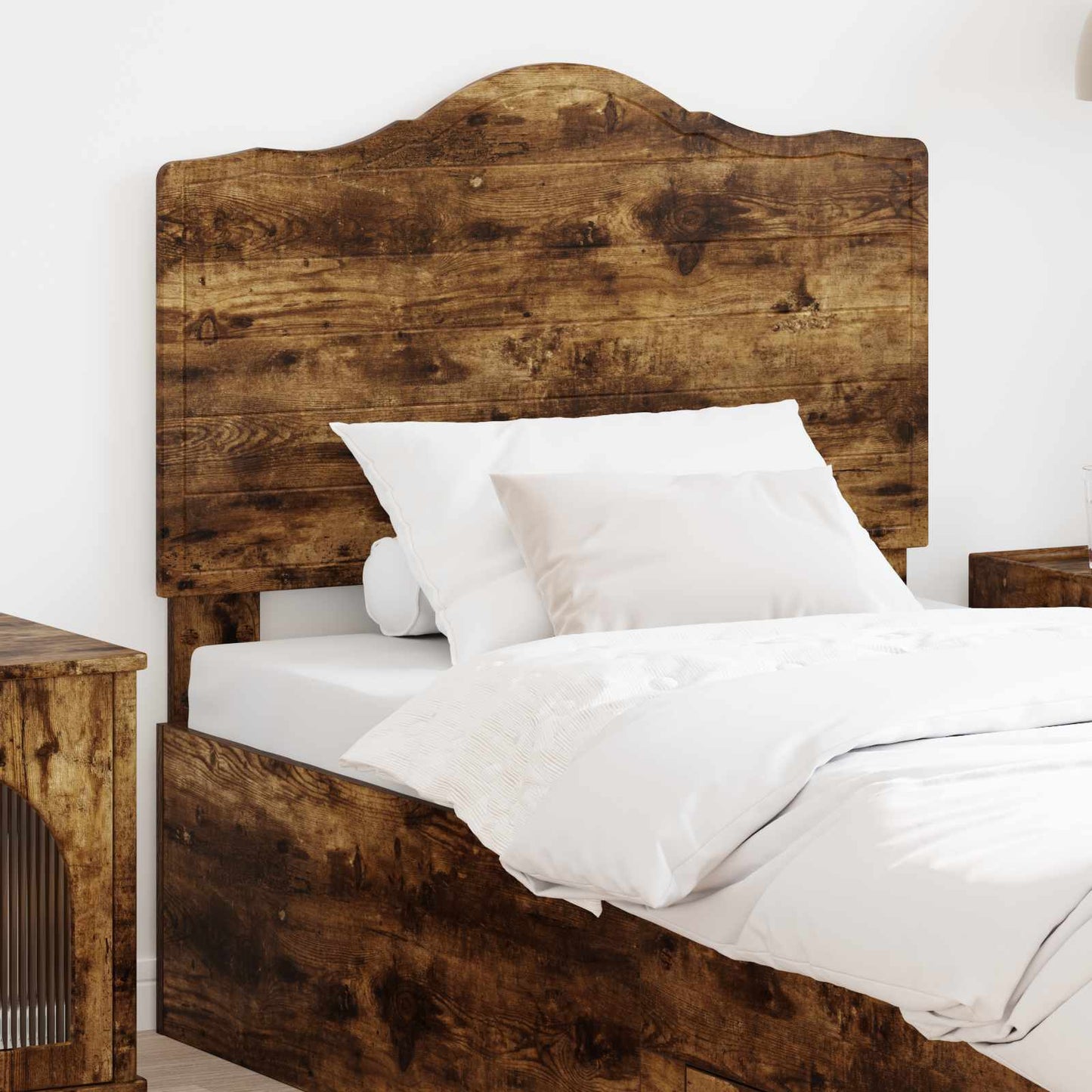 Headboard Smoked Oak Engineered wood