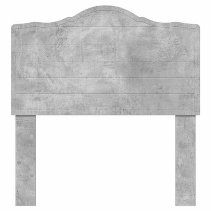 Headboard Concrete Grey Engineered wood
