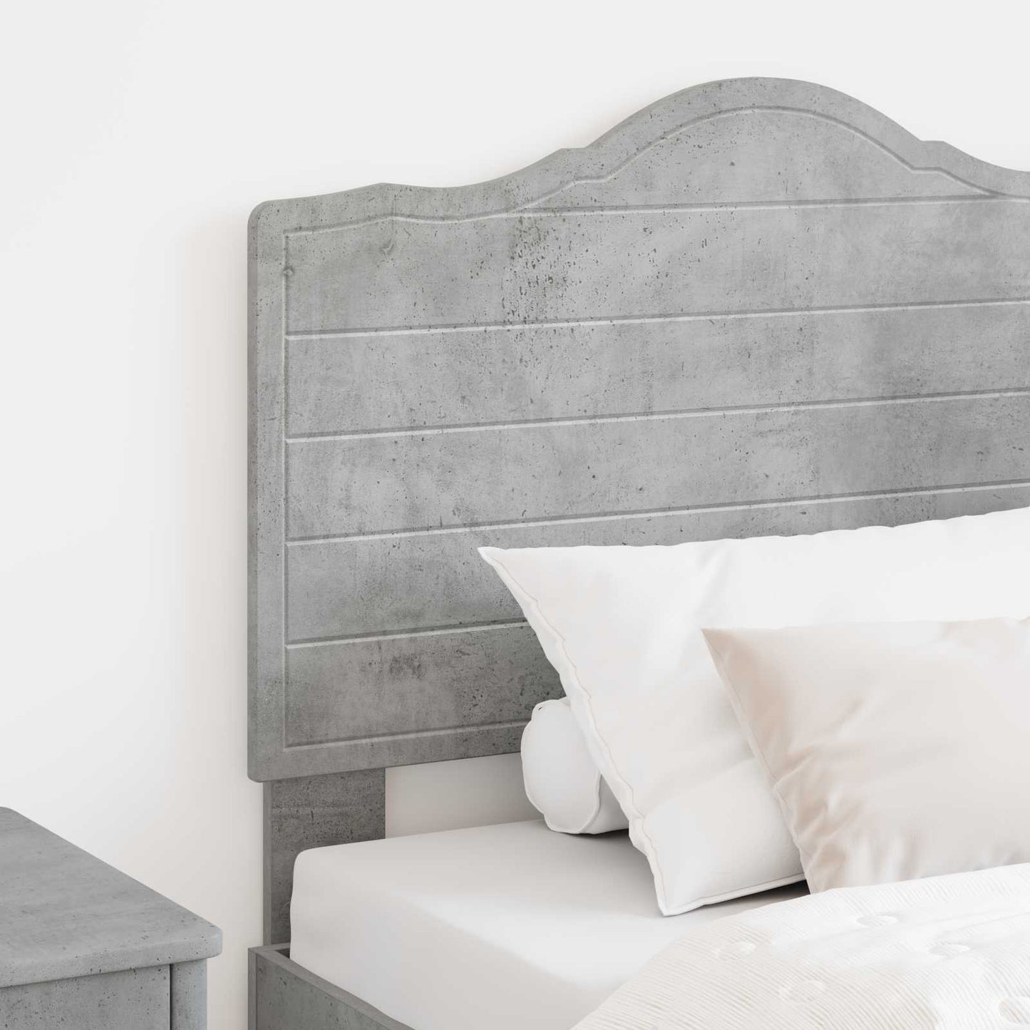 Headboard Concrete Grey Engineered wood