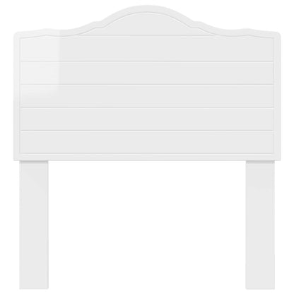 Headboard Gloss White Engineered wood