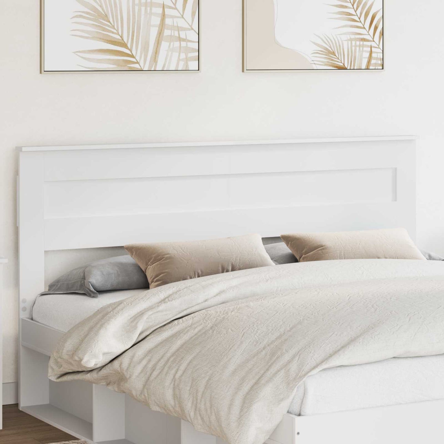 Headboard White Engineered wood