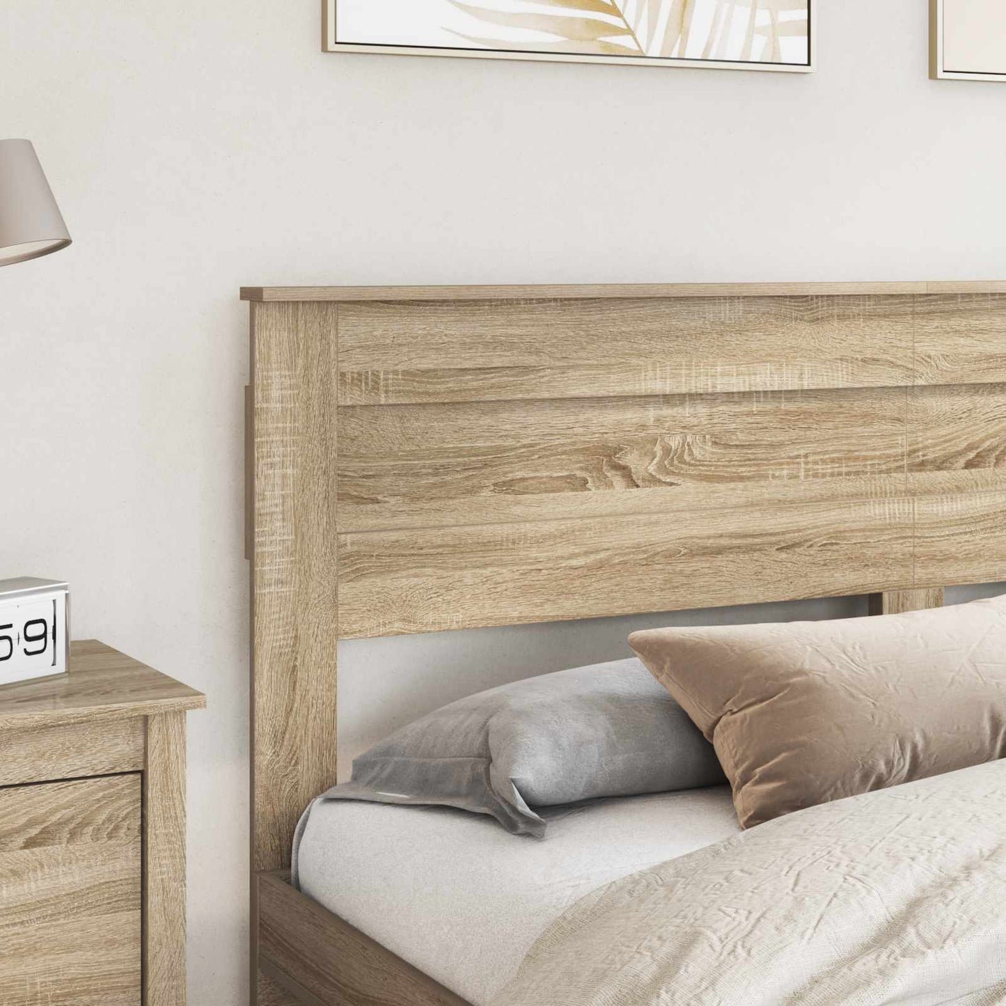 Headboard Sonoma Oak Engineered wood