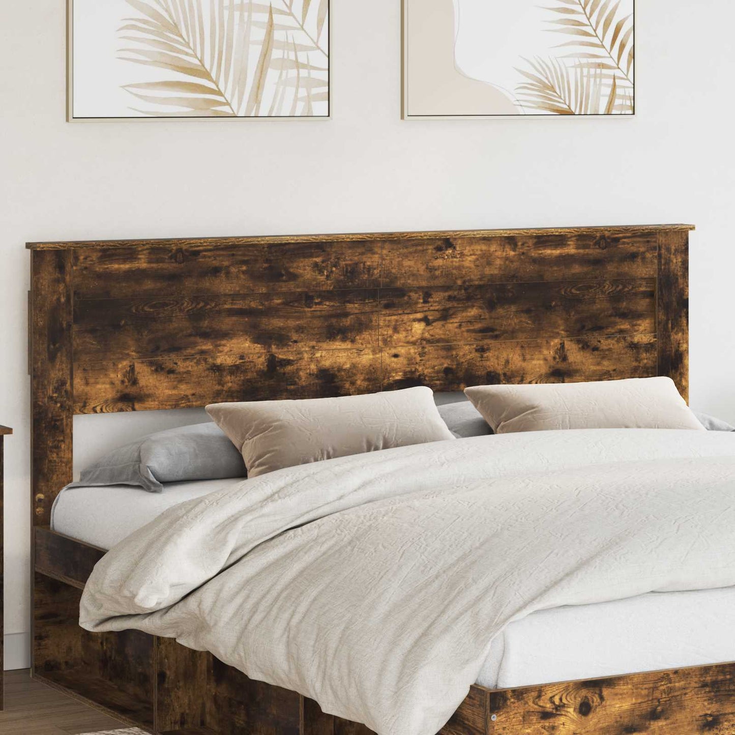 Headboard Smoked Oak Engineered wood