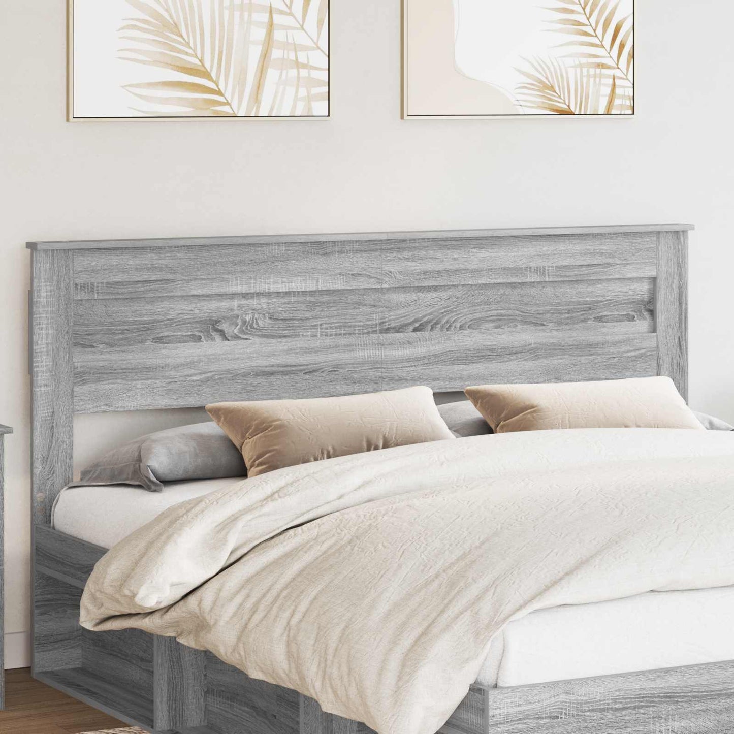 Headboard Grey Sonoma Engineered wood