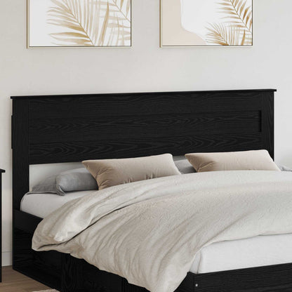 Headboard Black Oak Engineered wood