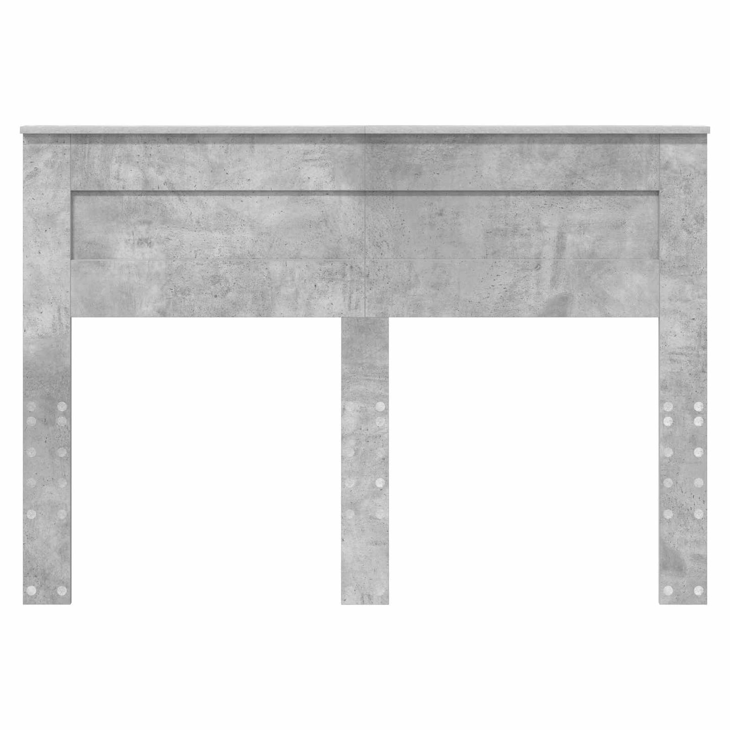 Headboard Concrete Grey Engineered wood