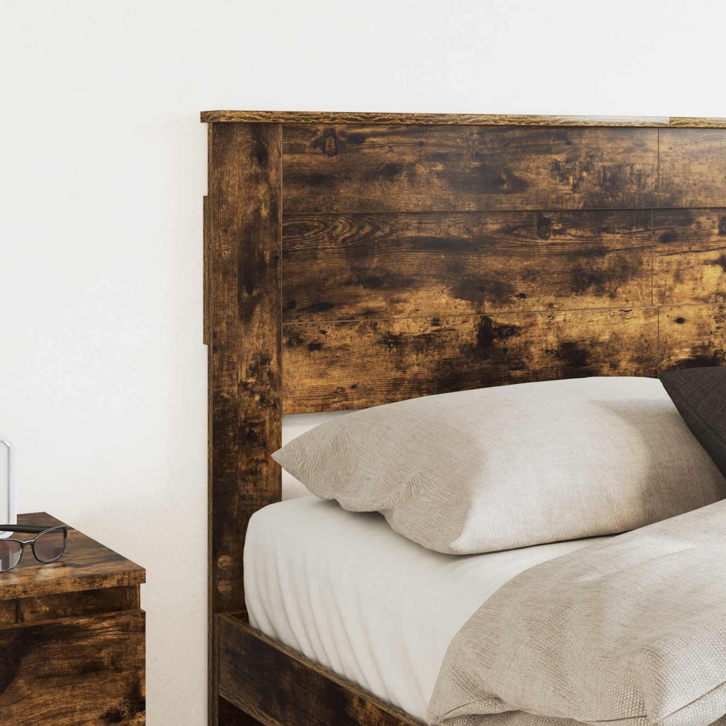 Headboard Smoked Oak Engineered wood