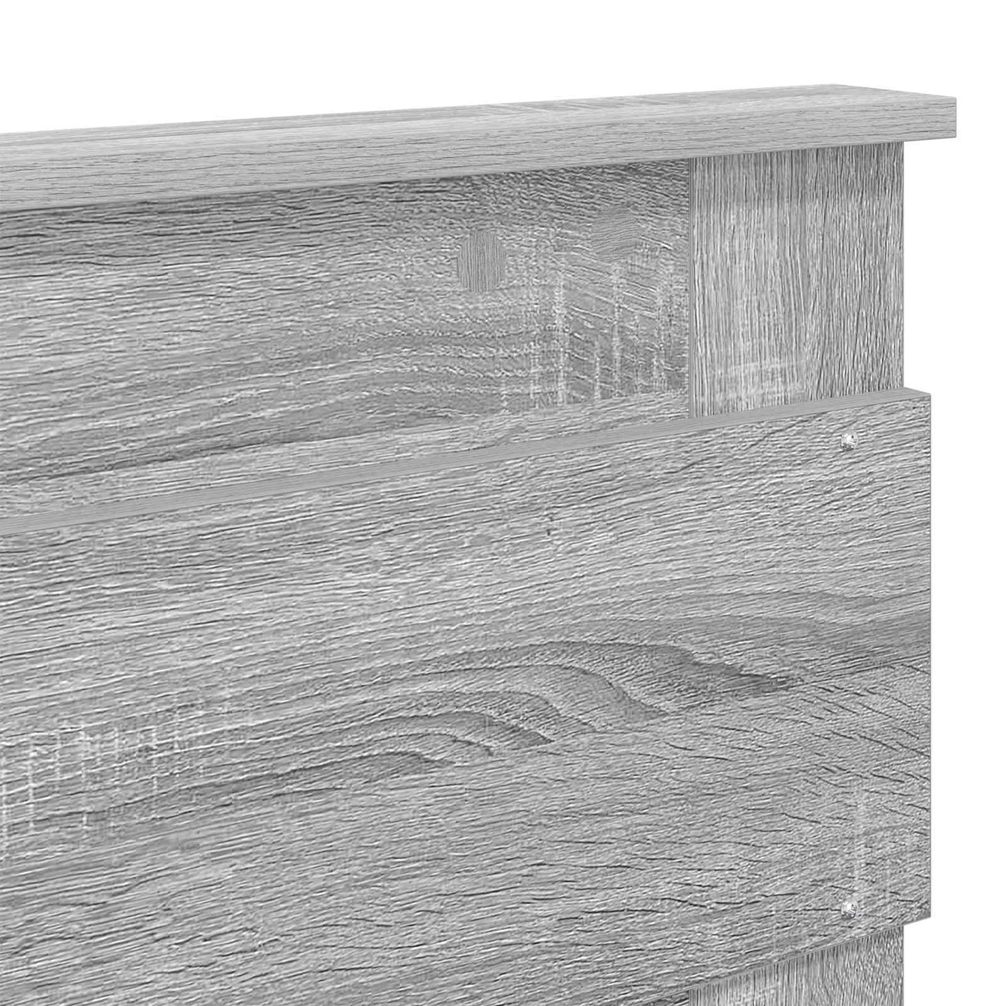 Headboard Grey Sonoma Engineered wood