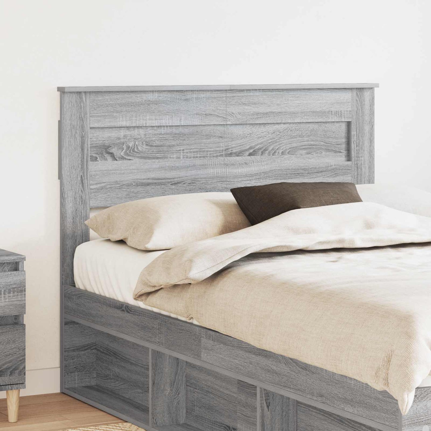 Headboard Grey Sonoma Engineered wood