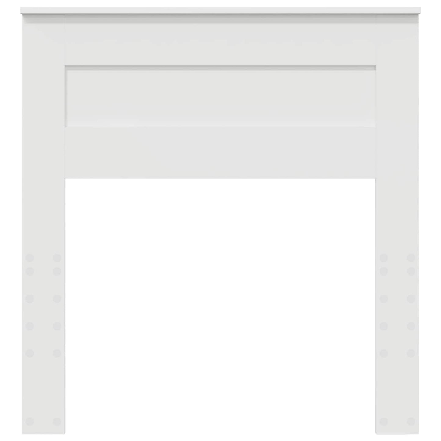 Headboard White Engineered wood