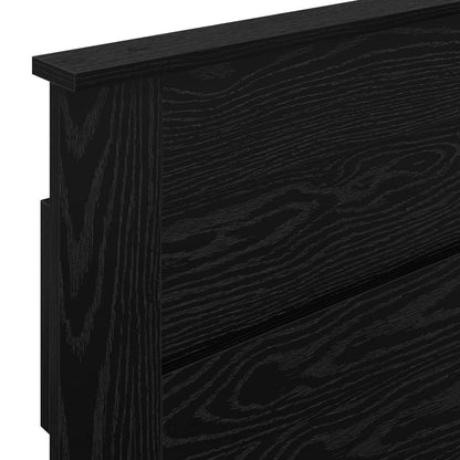 Headboard Black Oak Engineered wood