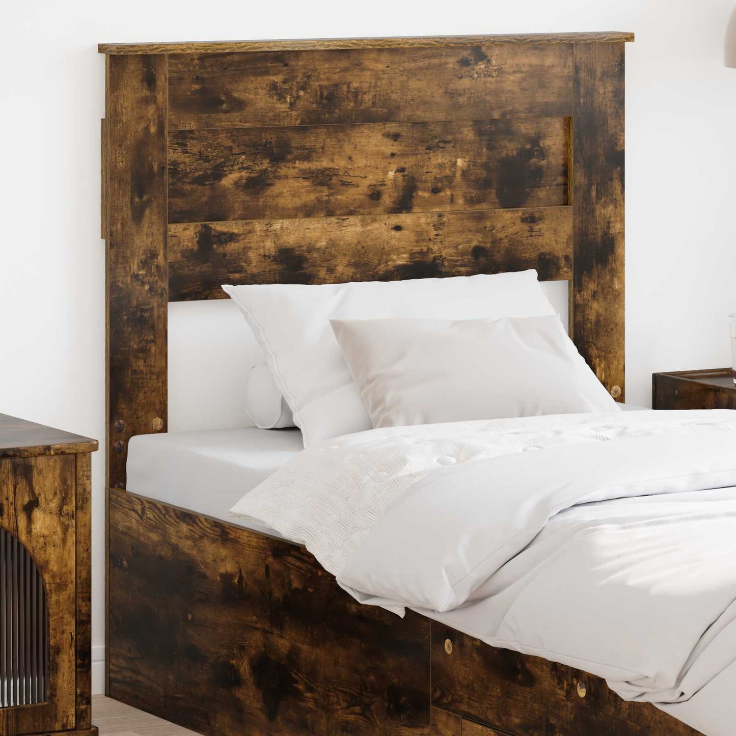 Headboard Smoked Oak Engineered wood