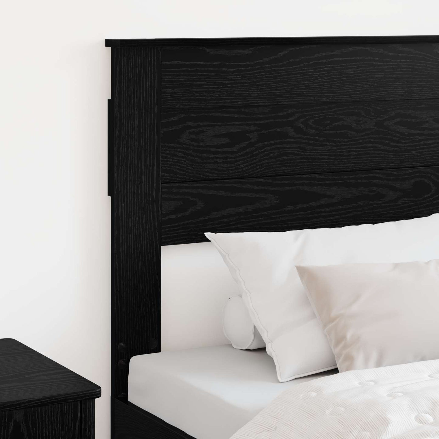 Headboard Black Oak Engineered wood