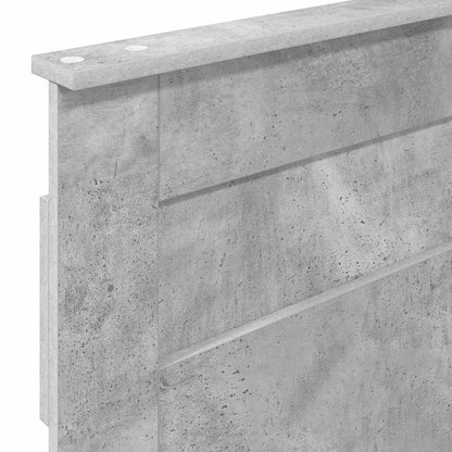 Headboard Concrete Grey Engineered wood