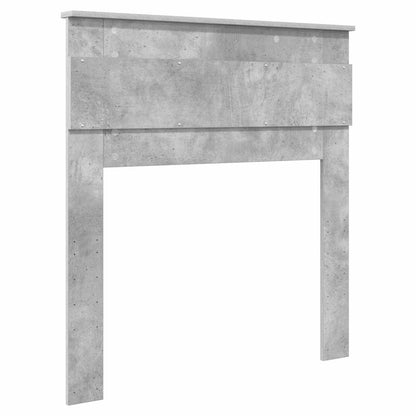 Headboard Concrete Grey Engineered wood