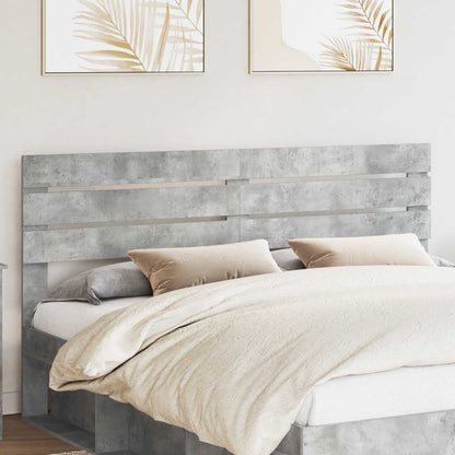 Headboard Concrete Grey Engineered wood