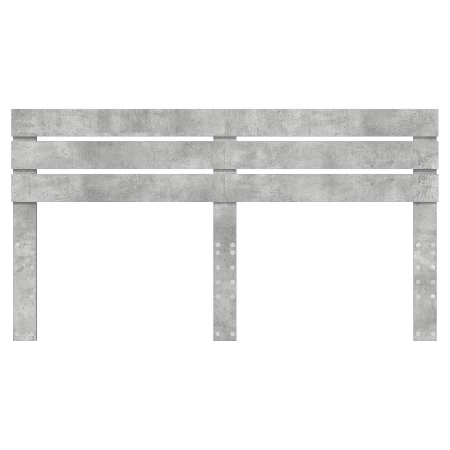 Headboard Concrete Grey Engineered wood