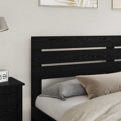 Headboard Black Oak Engineered wood