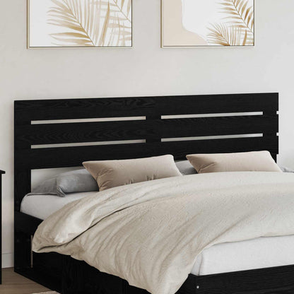 Headboard Black Oak Engineered wood