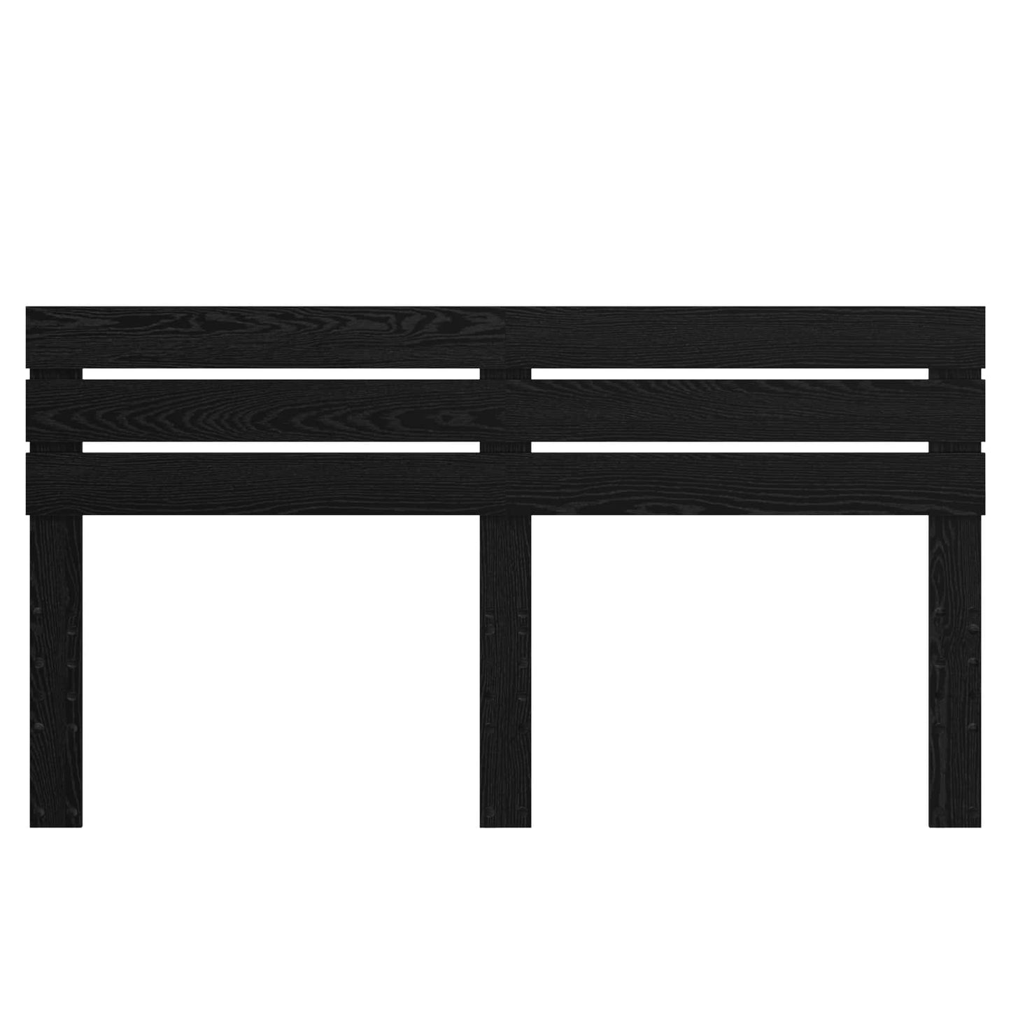 Headboard Black Oak Engineered wood