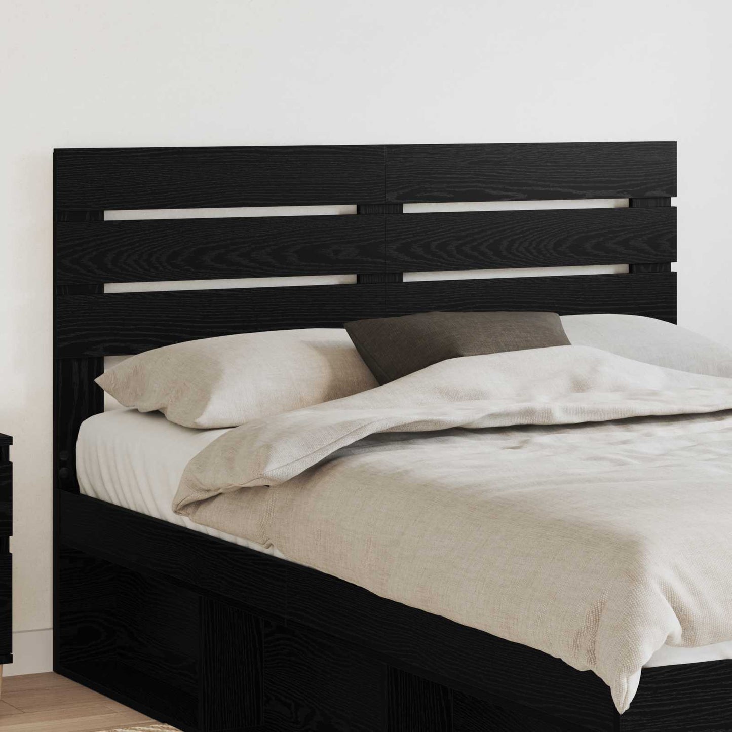 Headboard Black Oak Engineered wood