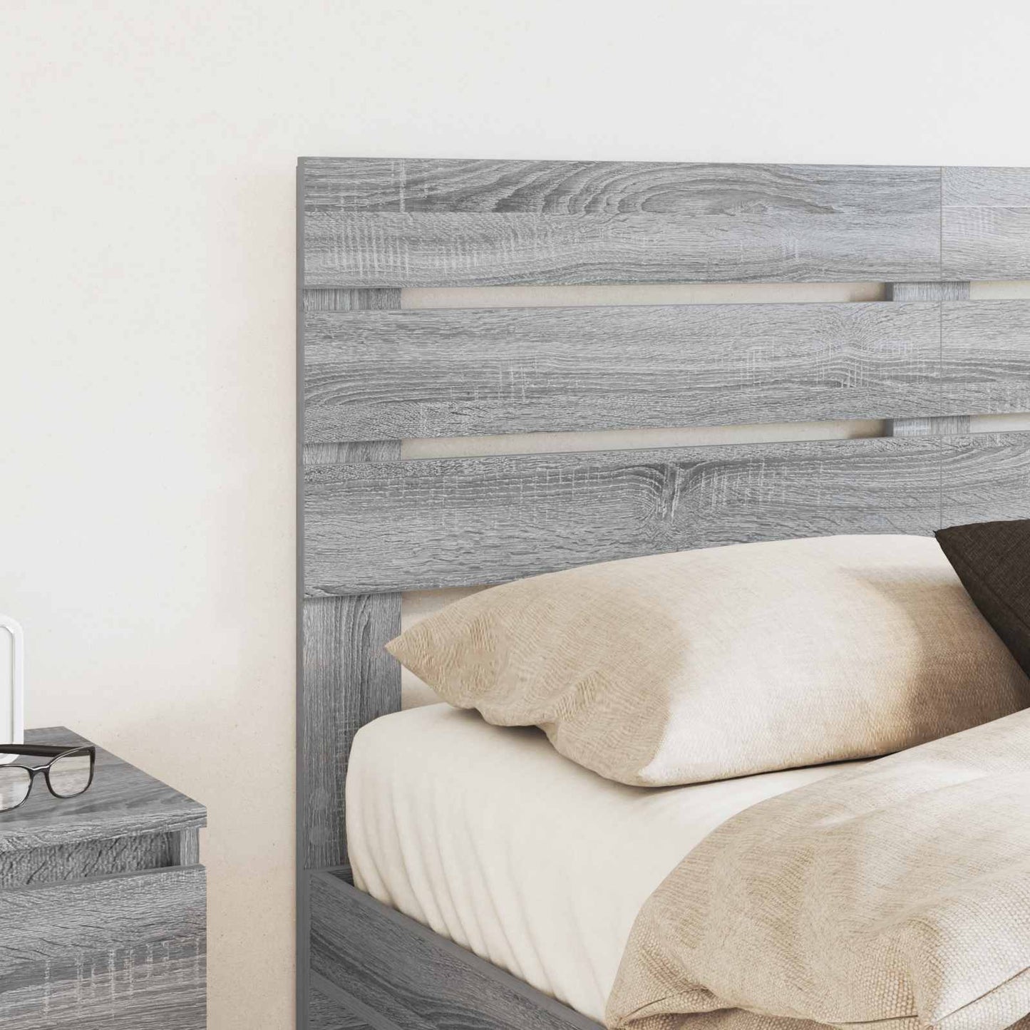 Headboard Grey Sonoma Engineered wood