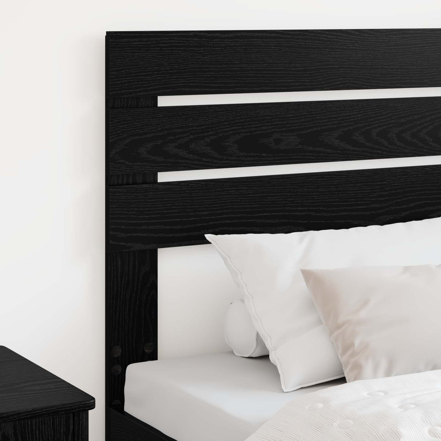 Headboard Black Oak Engineered wood