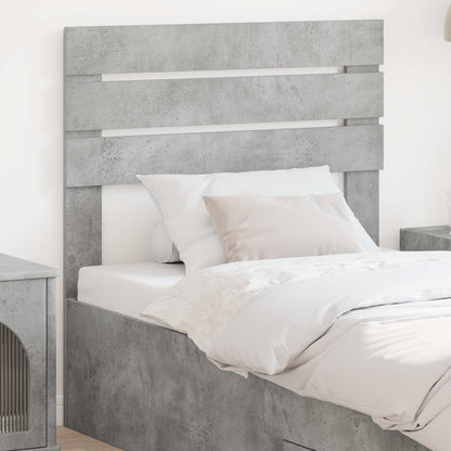 Headboard Concrete Grey Engineered wood