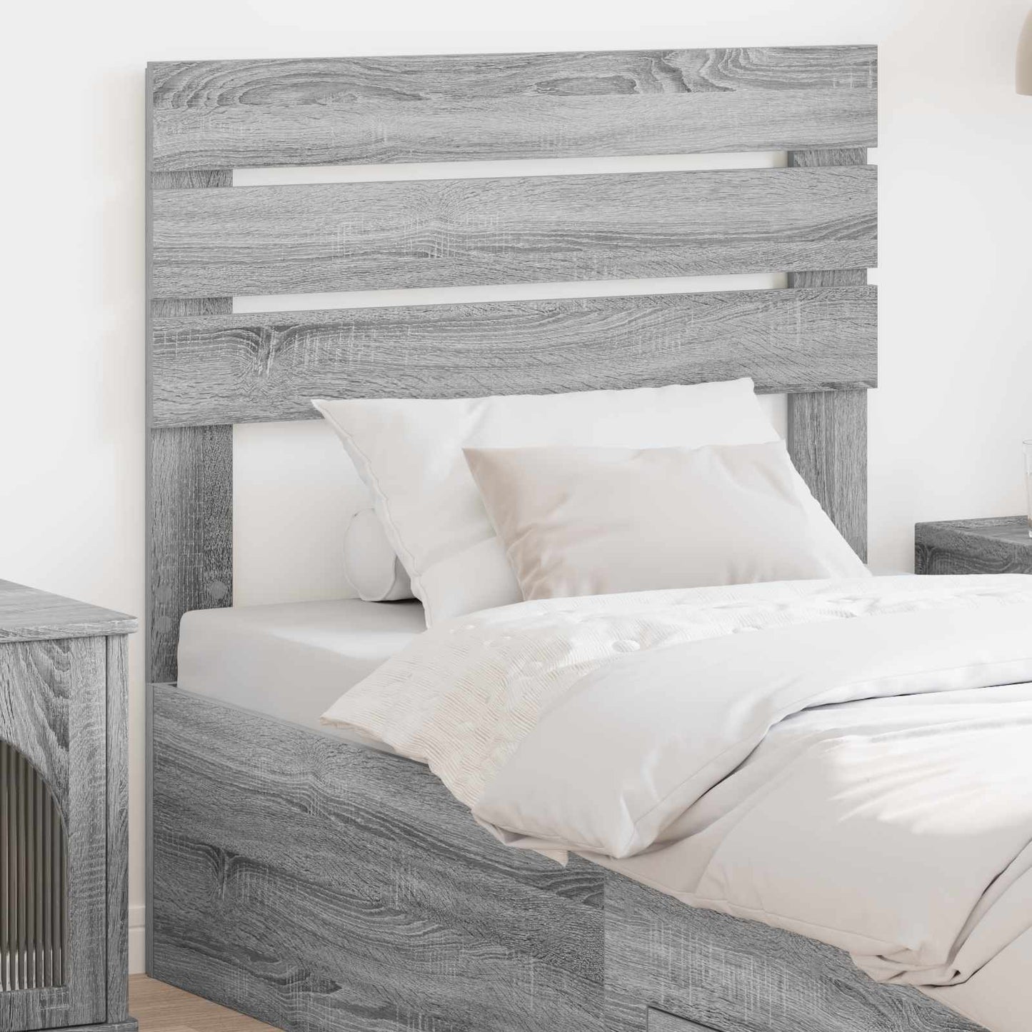 Headboard Grey Sonoma Engineered wood