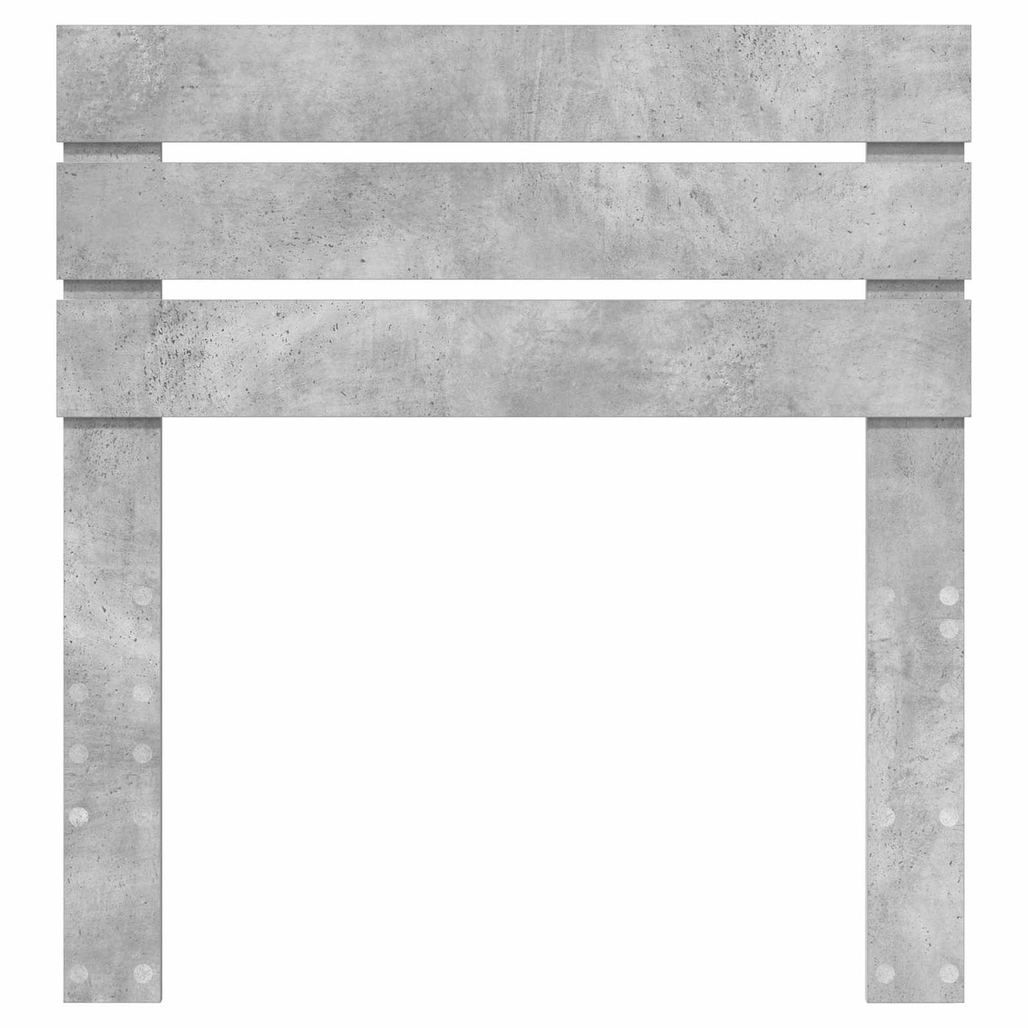 Headboard Concrete Grey Engineered wood