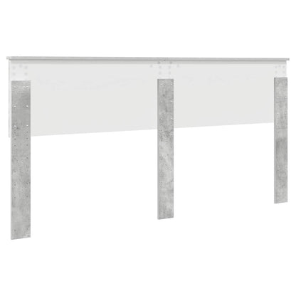 Headboard Concrete Grey Engineered wood