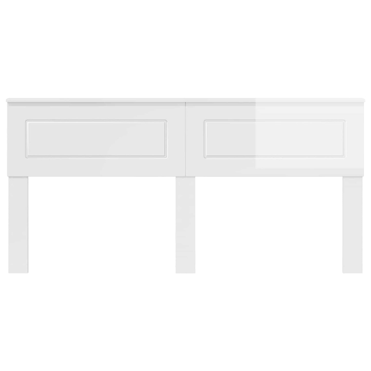 Headboard Gloss White Engineered wood