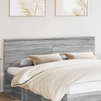 Headboard Grey Sonoma Engineered wood