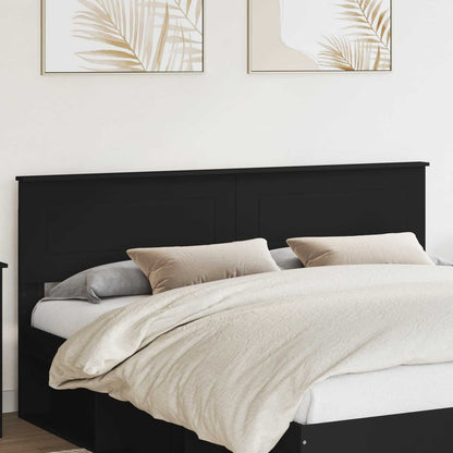 Headboard Black Oak Engineered wood