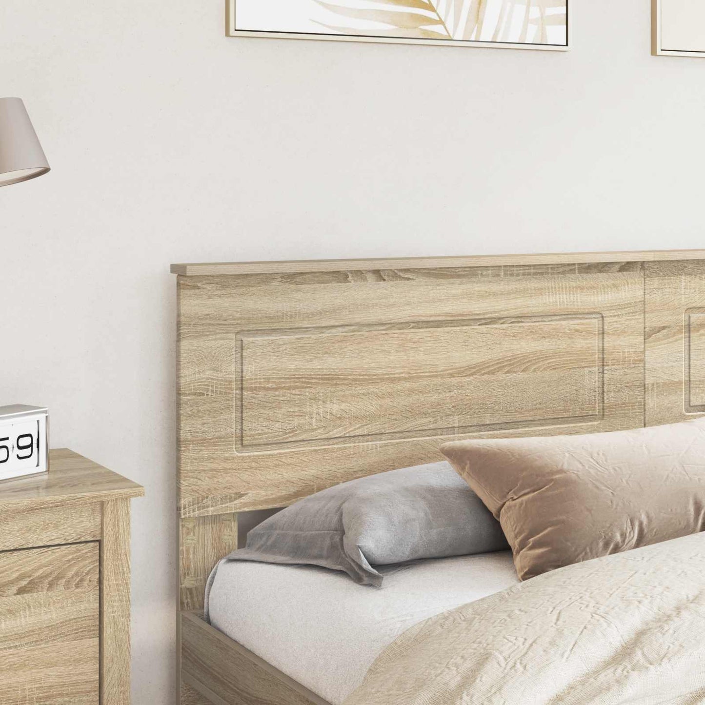 Headboard Sonoma Oak Engineered wood